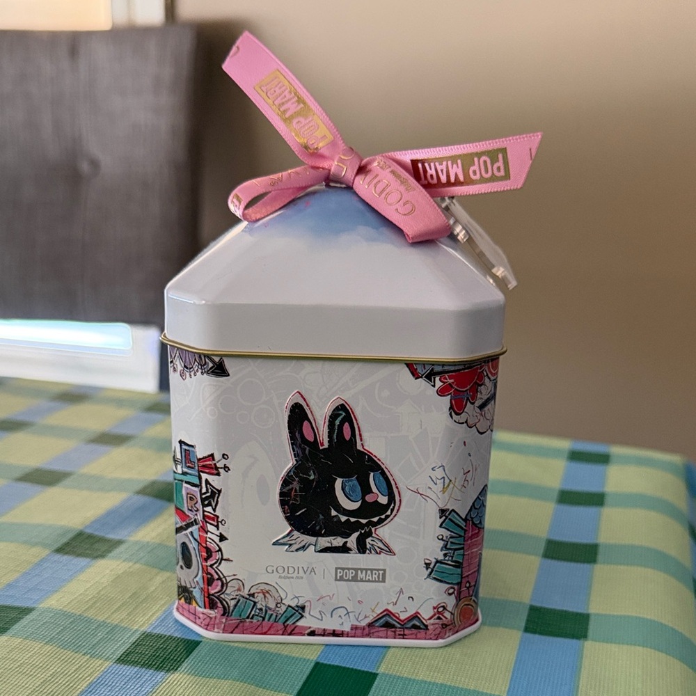 Godiva x Pop Mart Labubu Tin